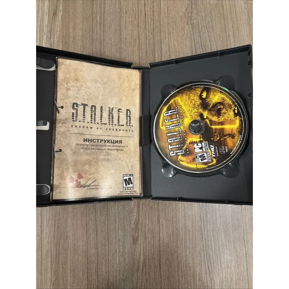 Stalker Computer Game PC DVD‎ Rom-Rare Vintage Tested And Working W/CD KEY